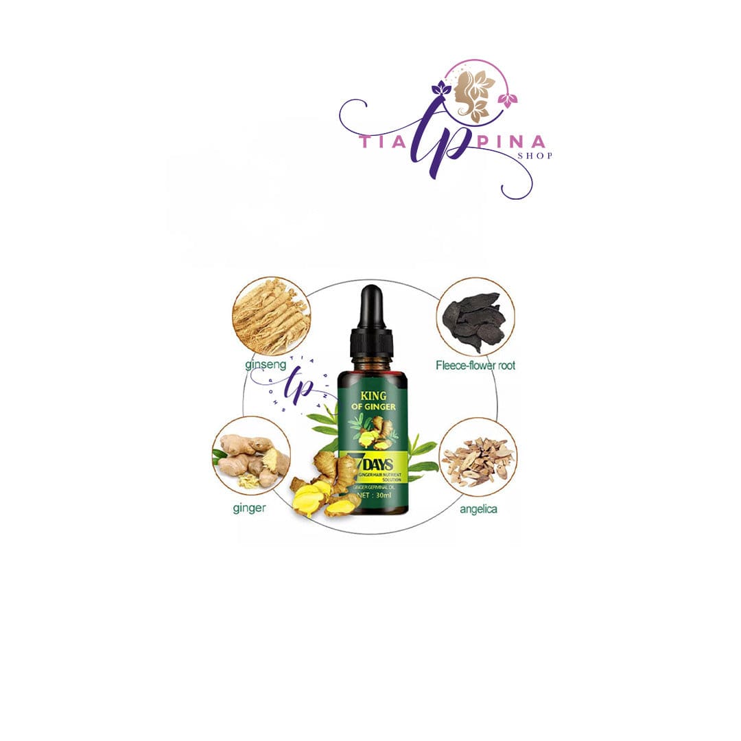 KING OF GINGER 7 DIAZ - Productos para cabello, salud, belleza, moda y pérdida de peso - tia pina shop llc
