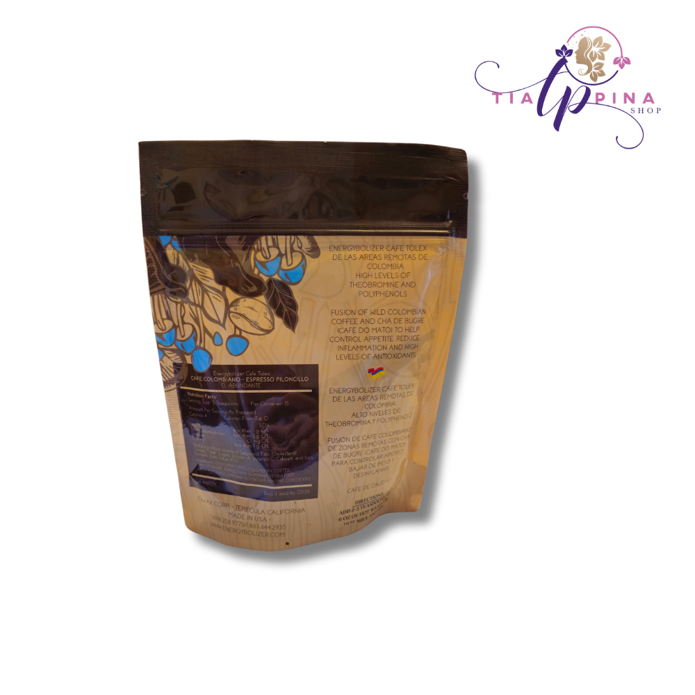 MUSHROOM COFFEE WITH PILONCILLO - Productos para cabello, salud, belleza, moda y pérdida de peso - tia pina shop llc