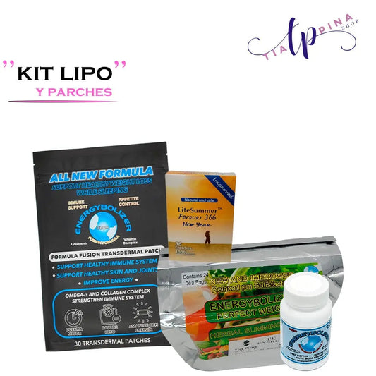 NATURAL LIPO PLUS KIT - Productos para cabello, salud, belleza, moda y pérdida de peso - tia pina shop llc